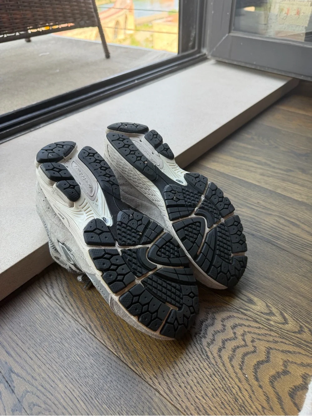 New Balance Grey Athletic Sneakers